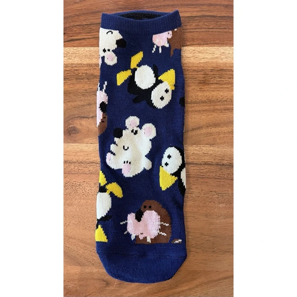 9 Pairs Of ELF Movie Christmas Themed Socks Long And Short Size 7-12 Lot